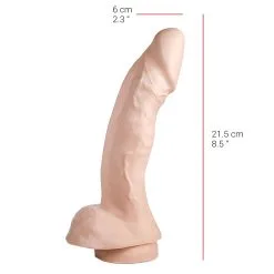 515 Line - Dildo 21.5 X 6 Cm Met Zuignap - Lichte Huidskleur 5 515 Line - Dildo 21.5 X 6 Cm Met Zuignap - Lichte Huidskleur -Sex Toys winkel 515 line Dildo 21 5 x 6 cm met zuignap lichte huidskleur 3