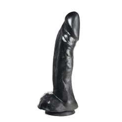 515 Line - Dildo 21.5 X 6 Cm Met Zuignap - Zwart