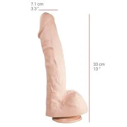 515 Line - Dildo 33 X 7.1 Cm Met Zuignap – Blanke Huidskleur -Sex Toys winkel 515 line Dildo 33 x 7 1 cm met zuignap blanke huidskleur 3