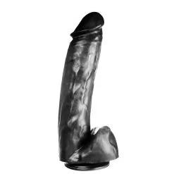515 Line - Dildo 35.5 X 8.2 Cm Met Zuignap - Zwart