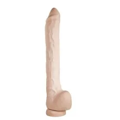 515 Line - Dildo 37 X 4.4 Cm Met Zuignap - Lichte Huidskleur