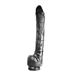 515 Line - Dildo 37 X 4.4 Cm Met Zuignap - Zwart