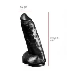 515 Line - Dildo Met Zuignap 21.5 Cm - Zwart -Sex Toys winkel 515 line Dildo met zuignap 21 5 cm zwart 3