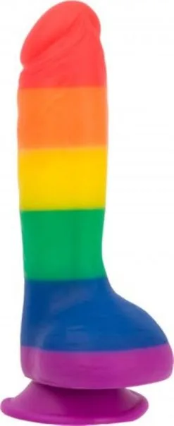 Addiction - Justin Rainbow Siliconen Dildo - 20 Cm -Sex Toys winkel Addiction Justin Rainbow Siliconen Dildo 20 cm 3