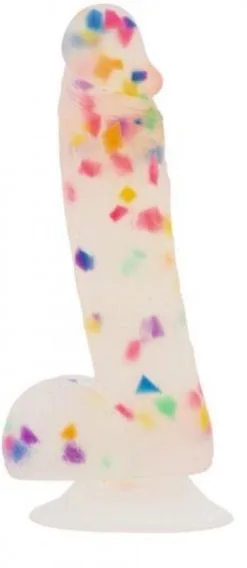 Addiction - Party Marty Confetti Dildo - 19 Cm