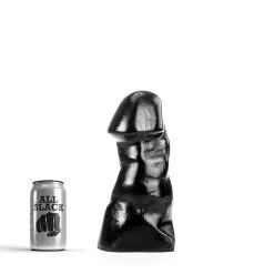 All Black - Anaal Dildo 25 X 9.5 Cm - Zwart