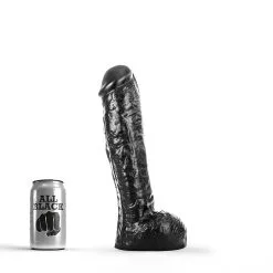 All Black - Buttplug 29 X 5.5 Cm - Zwart