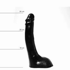 All Black Dildo - Realistische Eikel En Balzak - Lengte 29 Cm - Diameter 5 Cm - Zacht En Soepel - Transparante Beschermhoes - Cadmium En Loodvrij 10 All Black Dildo - Realistische Eikel En Balzak - Lengte 29 Cm - Diameter 5 Cm - Zacht En Soepel - Transparante Beschermhoes - Cadmium En Loodvrij -Sex Toys winkel All Black Dildo Realistische Eikel en Balzak Lengte 29 cm Diameter 5 cm Zacht en Soepel Transparante Beschermhoes Cadmium en Loodvrij 5