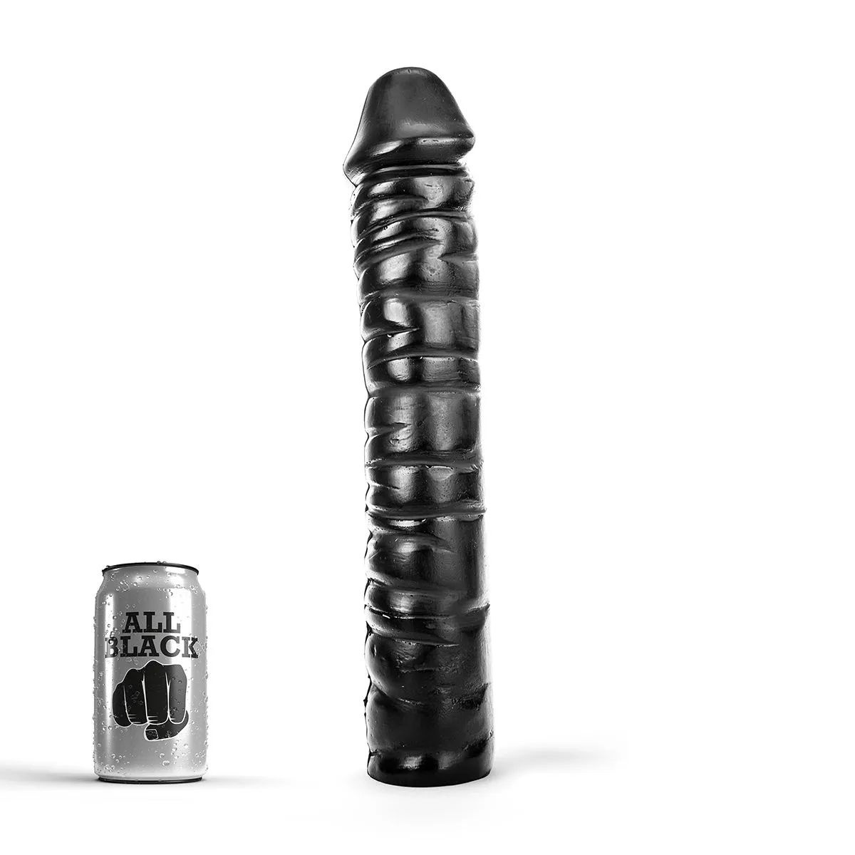 All Black - Extra Grote Zwarte Dildo 38 X 8.5 Cm 1 All Black - Extra Grote Zwarte Dildo 38 X 8.5 Cm