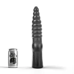 All Black - Grote Zwarte Dildo 33 X 6 Cm