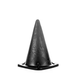 All Black - Prisma Buttplug 30 X 18 Cm - Zwart -Sex Toys winkel All Black Prisma Buttplug 30 x 18 cm zwart 3