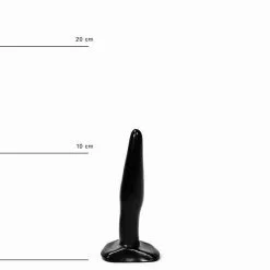 All Black - Smalle Buttplug 12 X 2.5 Cm - Zwart -Sex Toys winkel All Black Smalle Buttplug 12 x 2 5 cm zwart 6