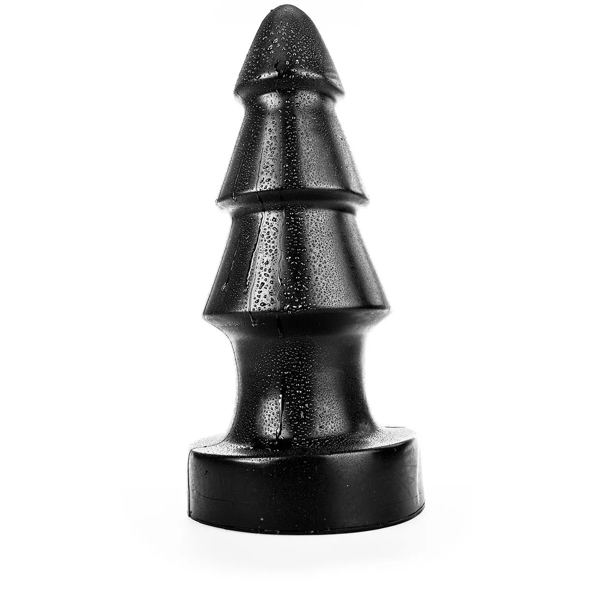 All Black - XXL Buttplug Met Ribbels 40 Cm - Zwart 3 All Black - XXL Buttplug Met Ribbels 40 Cm - Zwart - Afbeelding 3
