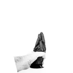 All Black - Zwarte Fisting Dildo 21 X 6 Cm -Sex Toys winkel All Black Zwarte Fisting Dildo 21 x 6 cm 6