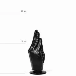 All Black - Zwarte Fisting Dildo 21 X 6 Cm -Sex Toys winkel All Black Zwarte Fisting Dildo 21 x 6 cm 8