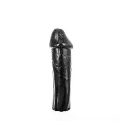 All Black - Zwarte Realistische Anaal Dildo Met Grote Eikel - 28 X 7.5 Cm -Sex Toys winkel All Black Zwarte realistische anaal dildo met grote eikel 28 x 7 5 cm 3