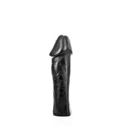 All Black - Zwarte Realistische Anaal Dildo Met Grote Eikel - 28 X 7.5 Cm -Sex Toys winkel All Black Zwarte realistische anaal dildo met grote eikel 28 x 7 5 cm 4