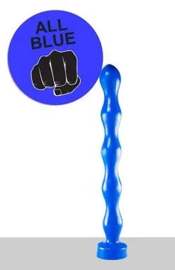 All Black All Blue - Anaal Kralen 32 X 3,4 Cm - Blauw -Sex Toys winkel All Blue Anaal kralen 32 x 34 cm blauw 4