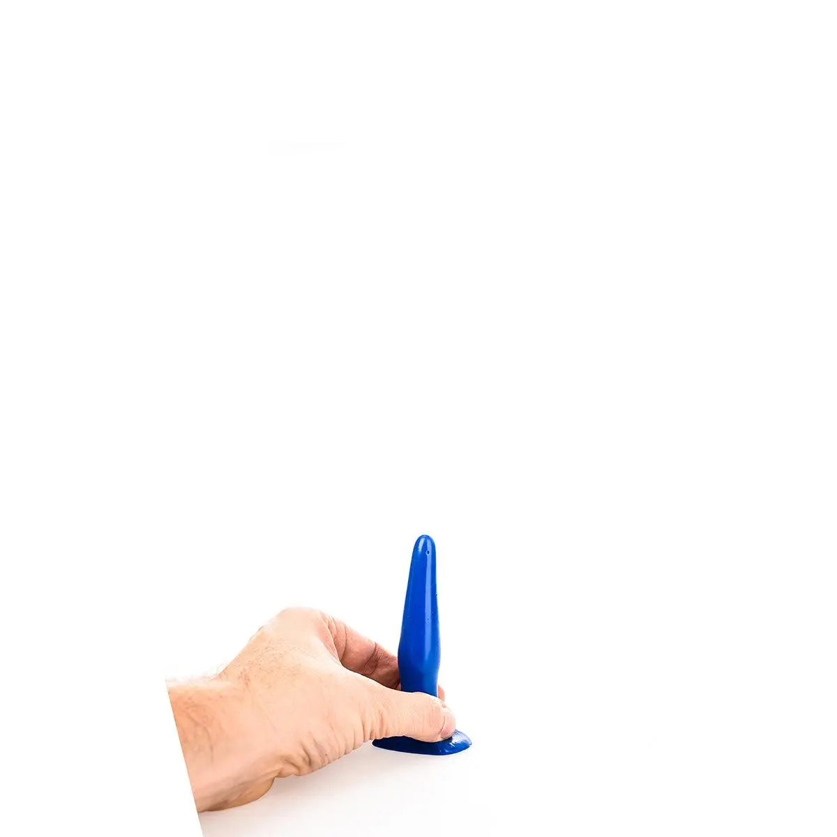 All Black All Blue - Buttplug 12 X 2,5 Cm - Blauw 2 All Black All Blue - Buttplug 12 X 2,5 Cm - Blauw - Afbeelding 2