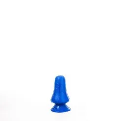 All Black All Blue - Buttplug 12 X 7 Cm - Blauw -Sex Toys winkel All Blue Buttplug 12 x 7 cm blauw 3