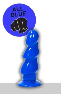 All Black All Blue - Buttplug 17 X 5 Cm - Blauw -Sex Toys winkel All Blue Buttplug 17 x 5 cm blauw 7