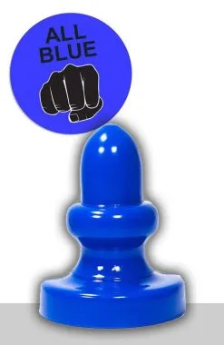 All Black All Blue - Buttplug 17 X 8 Cm - Blauw -Sex Toys winkel All Blue Buttplug 17 x 8 cm blauw 5