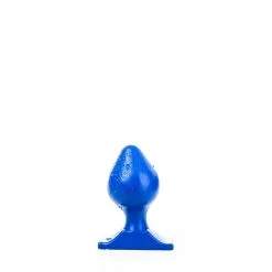 All Black All Blue - Buttplug 17 X 9 Cm - Blauw -Sex Toys winkel All Blue Buttplug 17 x 9 cm blauw 3