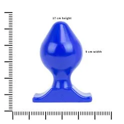 All Black All Blue - Buttplug 17 X 9 Cm - Blauw -Sex Toys winkel All Blue Buttplug 17 x 9 cm blauw 7