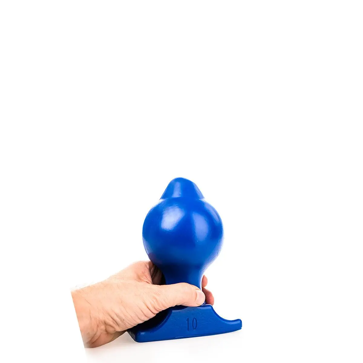 All Black All Blue - Buttplug 18 X 10 Cm - Blauw 2 All Black All Blue - Buttplug 18 X 10 Cm - Blauw - Afbeelding 2