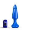 All Black All Blue - Buttplug 35 X 6,5 Cm - Blauw
