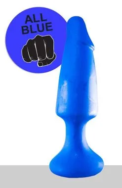 All Black All Blue - Buttplug 35 X 6,5 Cm - Blauw -Sex Toys winkel All Blue Buttplug 35 x 65 cm blauw 6