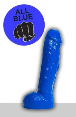All Black All Blue - Dildo 29 X 5,5 Cm - Blauw -Sex Toys winkel All Blue Dildo 29 x 55 cm blauw 6
