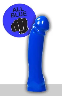 All Black All Blue - Dildo 33 X 7 Cm - Blauw -Sex Toys winkel All Blue Dildo 33 x 7 cm blauw 6