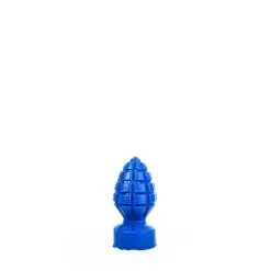 All Black All Blue - Granaat Buttplug 15 X 6 Cm - Blauw -Sex Toys winkel All Blue Granaat Buttplug 15 x 6 cm blauw 3
