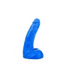 All Black All Blue - Klassieke Dildo 25,5 X 4,1 Cm - Blauw -Sex Toys winkel All Blue Klassieke Dildo 255 x 41 cm blauw 5