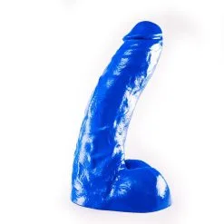All Black All Blue - Klassieke Dildo 25,5 X 4,1 Cm - Blauw -Sex Toys winkel All Blue Klassieke Dildo 255 x 41 cm blauw 7