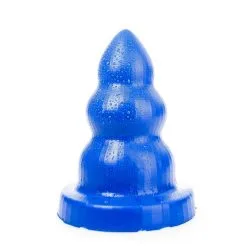 All Black All Blue - Triple Pleasure Buttplug - Blauw -Sex Toys winkel All Blue Triple Pleasure Buttplug blauw 9