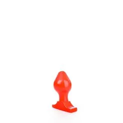All Black All Red - Buttplug 16 X 8 Cm - Rood -Sex Toys winkel All Red Buttplug 16 x 8 cm rood 3