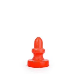 All Black All Red - Buttplug 17 X 8 Cm - Rood -Sex Toys winkel All Red Buttplug 17 x 8 cm rood 3