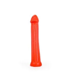 All Black All Red - Dildo 31 X 5,5 Cm - Rood 6 All Black All Red - Dildo 31 X 5,5 Cm - Rood -Sex Toys winkel All Red Dildo 31 x 55 cm rood 3