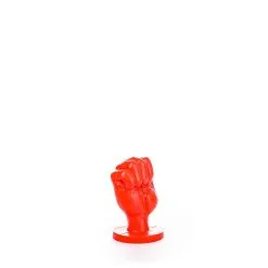 All Black All Red - Fisting Dildo 12 X 8 Cm - Small -Sex Toys winkel All Red Fisting Dildo 12 x 8 cm small 3