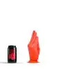 All Black All Red - Fisting Dildo 21 X 6 Cm - Rood