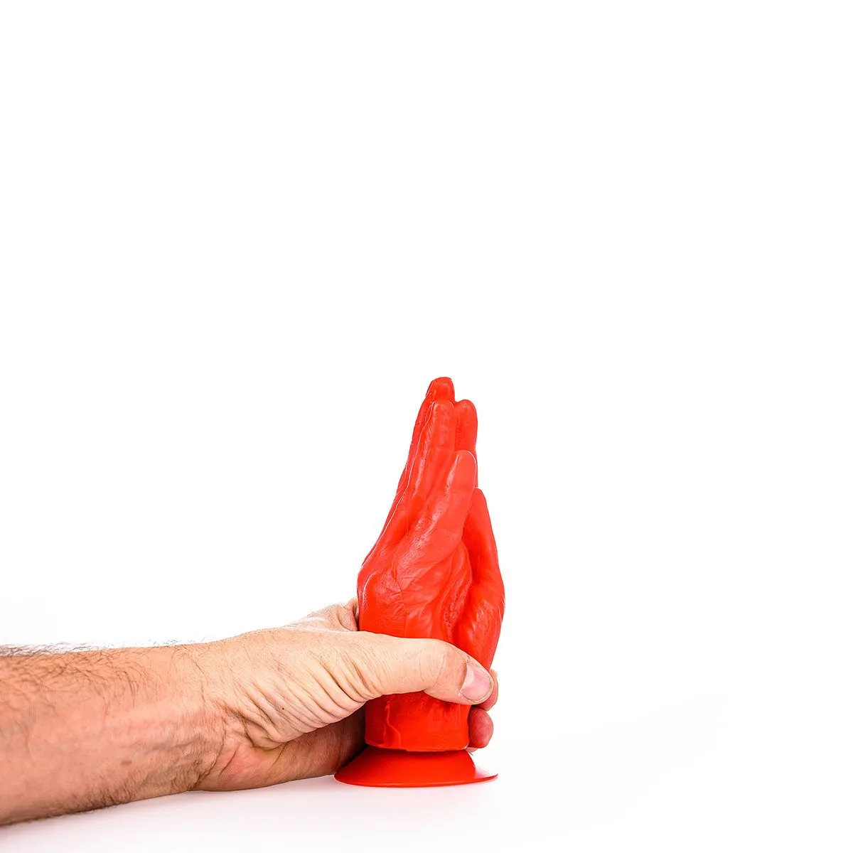 All Black All Red - Fisting Dildo 21 X 6 Cm - Rood 2 All Black All Red - Fisting Dildo 21 X 6 Cm - Rood - Afbeelding 2