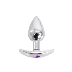 Kiotos Steel Aluminium Buttplug Met Handvat En Sierkristal - Paars 8 Kiotos Steel Aluminium Buttplug Met Handvat En Sierkristal - Paars -Sex Toys winkel Aluminium buttplug met handvat en sierkristal paars 3