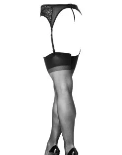 Amorable By Rimba Amorable - Jarretelgordel Met Kant Inzetten, Inclusief Kousen En Slip - Zwart - One Size 13 Amorable By Rimba Amorable - Jarretelgordel Met Kant Inzetten, Inclusief Kousen En Slip - Zwart - One Size -Sex Toys winkel Amorable Jarretelgordel Met Kant inzetten Inclusief Kousen En Slip Zwart One Size 5