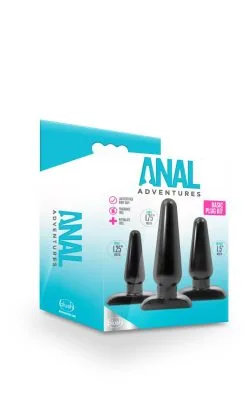 Anal Adventures - Basic Anaal Plug Set 5 Anal Adventures - Basic Anaal Plug Set -Sex Toys winkel Anal Adventures Basic Anaal Plug Set 3