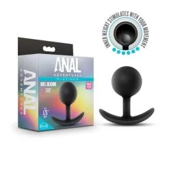 Anal Adventures - Platinum Vibra Siliconen Anaal Plug -Sex Toys winkel Anal Adventures Platinum Vibra Siliconen Anaal Plug 3