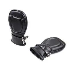 Kiotos BDSM Leren Wanten Voor Bondage - Zwart