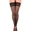 Ballerina - Fantasy Hold Ups Victorian Chandelier - Kousen (20 Denier) - Zwart