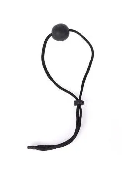 Kiotos Leather Ballgag SIMPLE - Zwart 3 Kiotos Leather Ballgag SIMPLE - Zwart -Sex Toys winkel Ballgag SIMPLE zwart 2